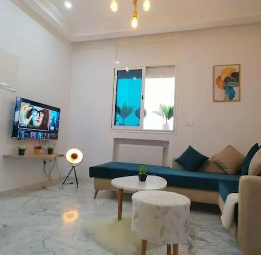 Beautiful Apartment In Lac2 1 Min Away From Tunisia Mall